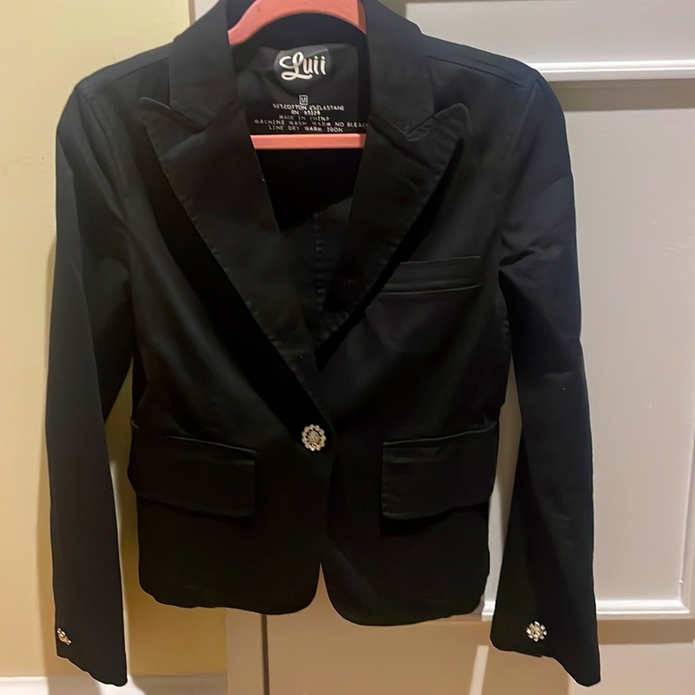 Black blazer